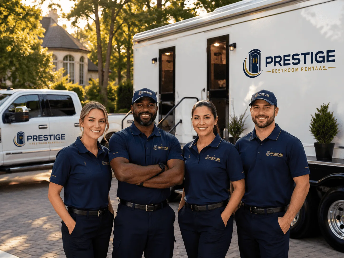 Trusted Luxury Portable Restrooms company in Kilbourne, OH